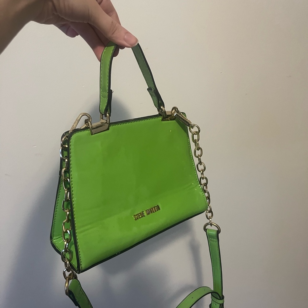 Steve Madden Green Crossbody Bag with Adjustable Strap